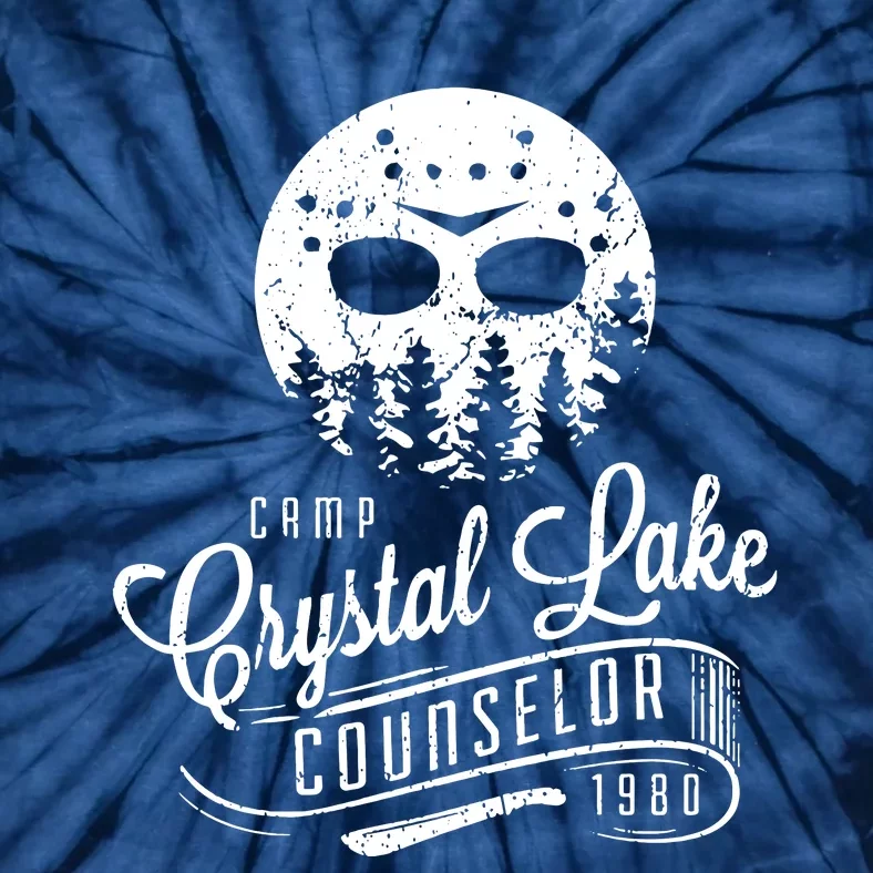 Camp Crystal Lake Counselor Tie-Dye T-Shirt