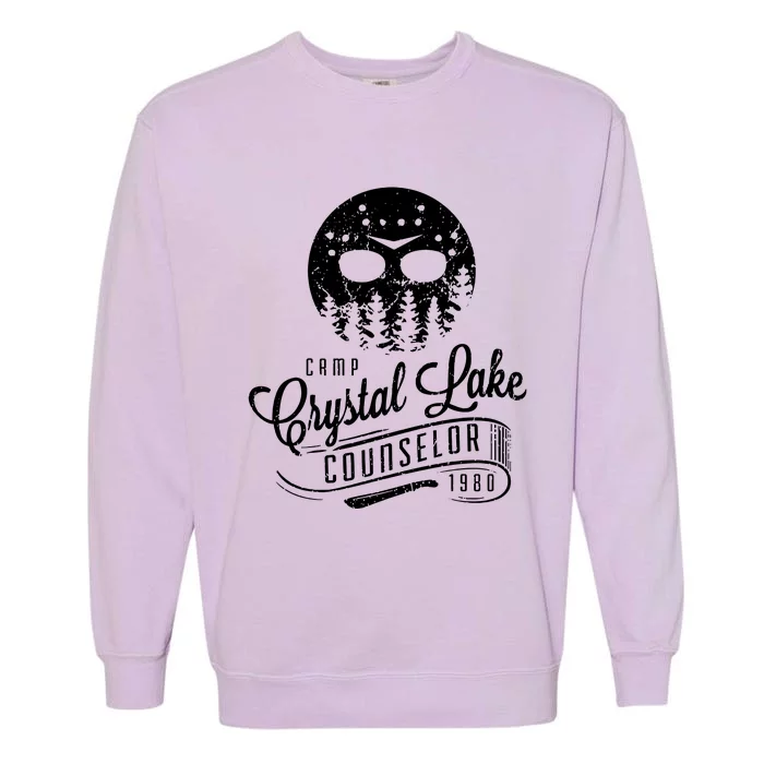 Camp Crystal Lake Counselor Garment-Dyed Sweatshirt