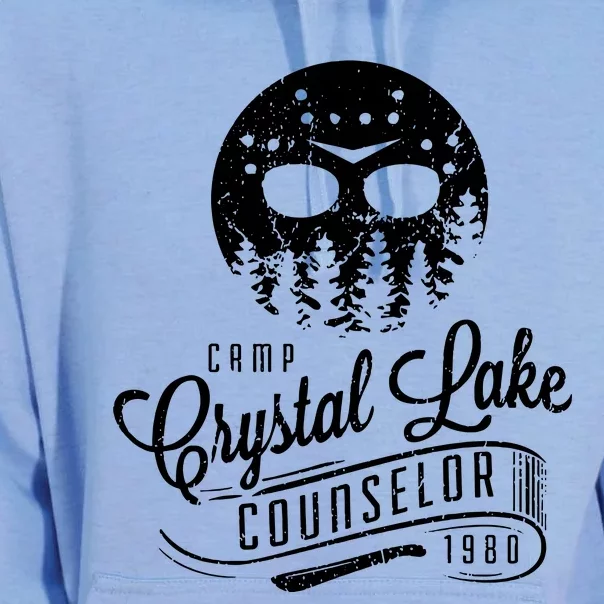 Camp Crystal Lake Counselor Unisex Surf Hoodie