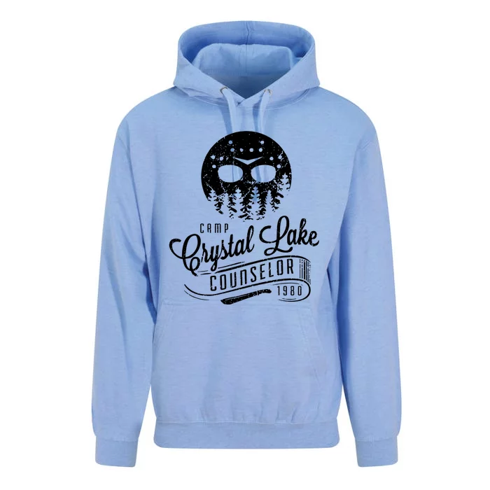 Camp Crystal Lake Counselor Unisex Surf Hoodie