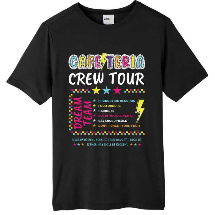 Cafeteria Crew Lunch Lady Dream Team Back To School ChromaSoft Performance T-Shirt