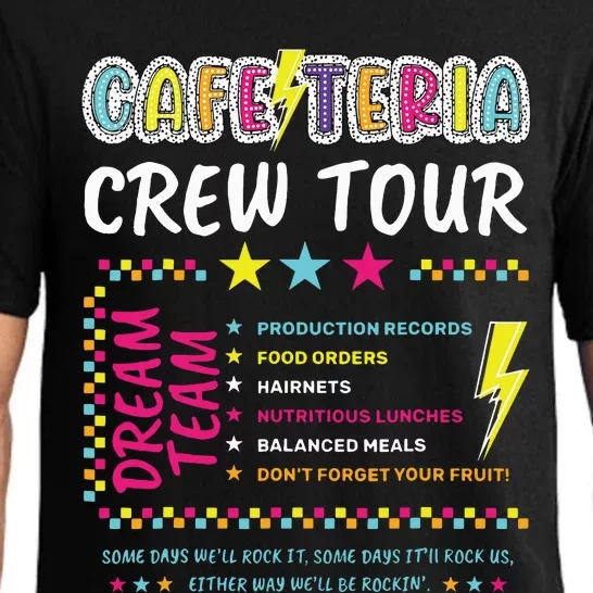 Cafeteria Crew Lunch Lady Dream Team Back To School Pajama Set