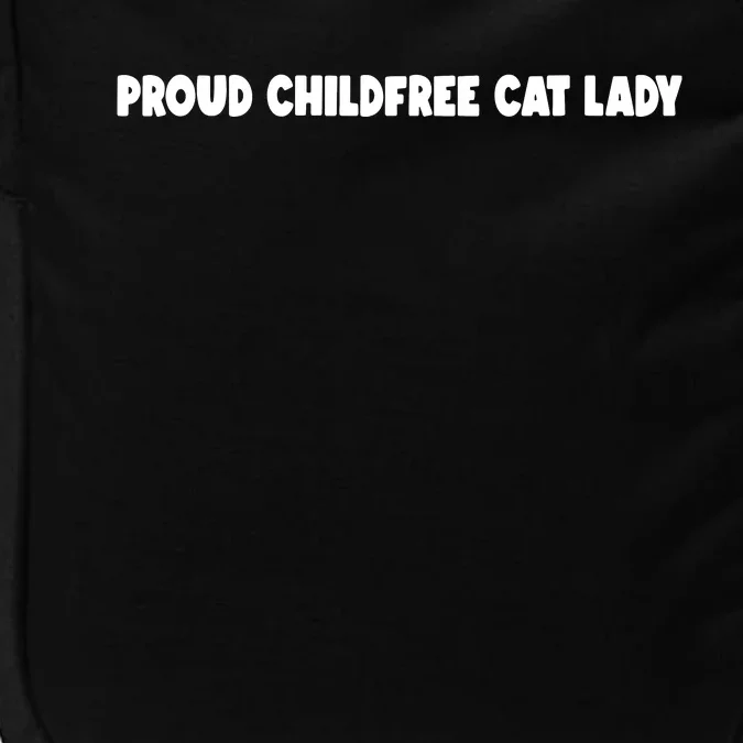 Childfree Cat Lady For Cat Mom Women Cat Lady Impact Tech Backpack