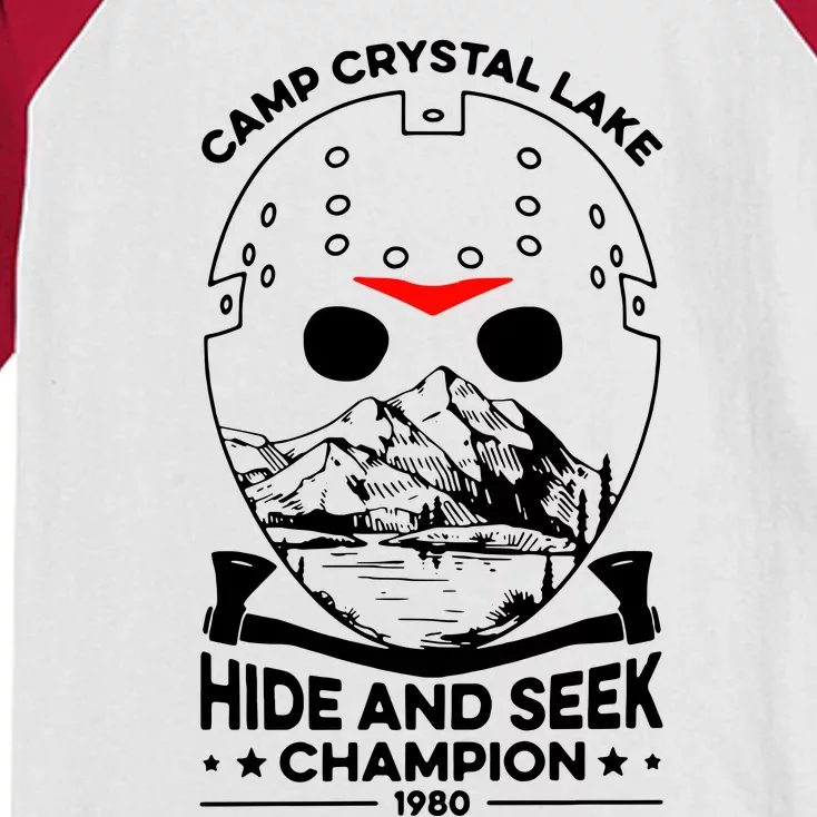 Camp Crystal Lake Kids Colorblock Raglan Jersey