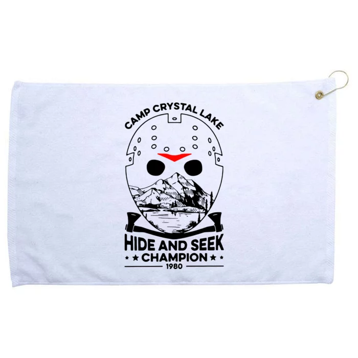 Camp Crystal Lake Grommeted Golf Towel