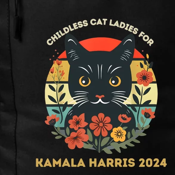 Childless Cat Ladies For Kamala 2024 Daily Commute Backpack