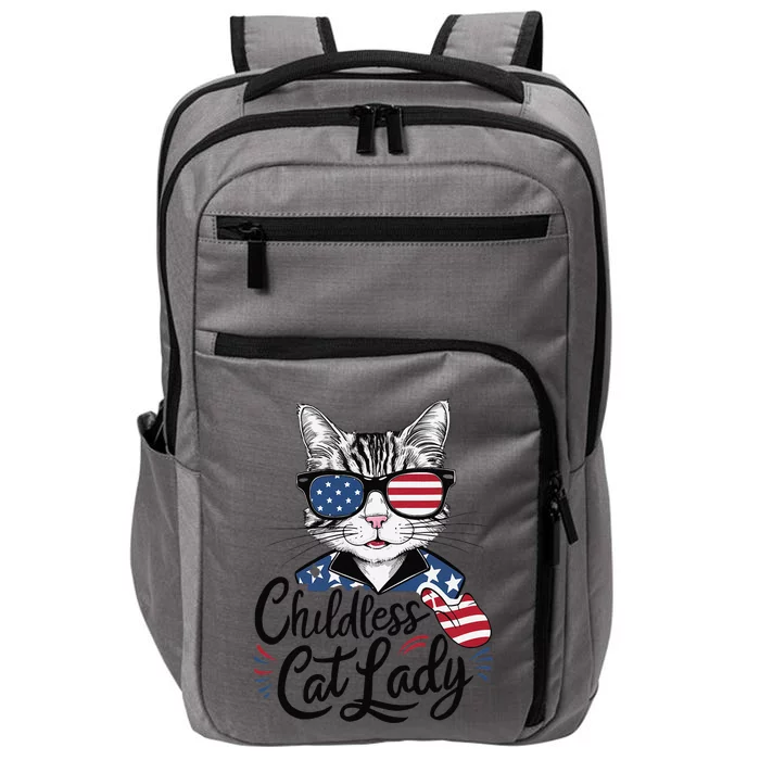 Childless Cat Lady Impact Tech Backpack