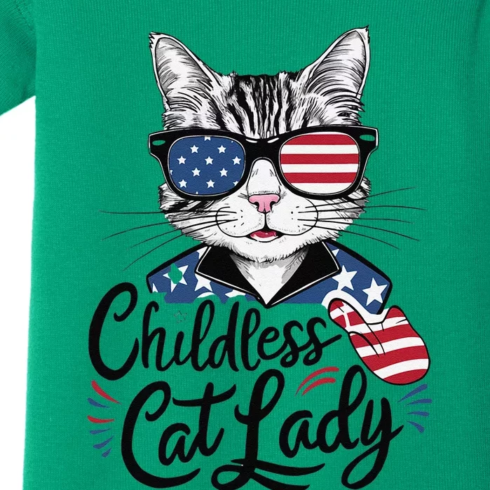 Childless Cat Lady Baby Bodysuit