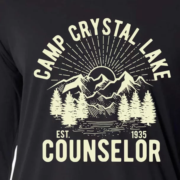 Camp Crystal Lake Counselor Graphic Cooling Performance Long Sleeve Crew