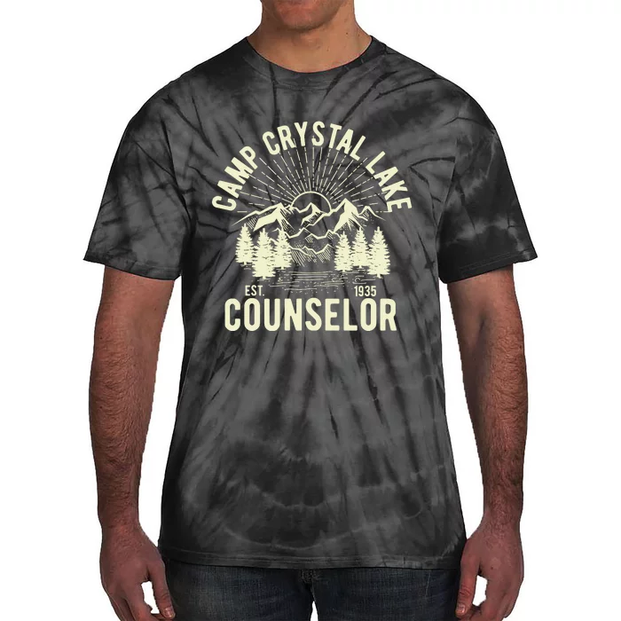 Camp Crystal Lake Counselor Graphic Tie-Dye T-Shirt