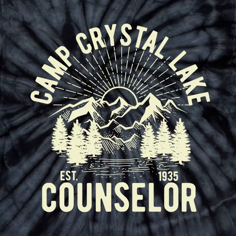 Camp Crystal Lake Counselor Graphic Tie-Dye T-Shirt