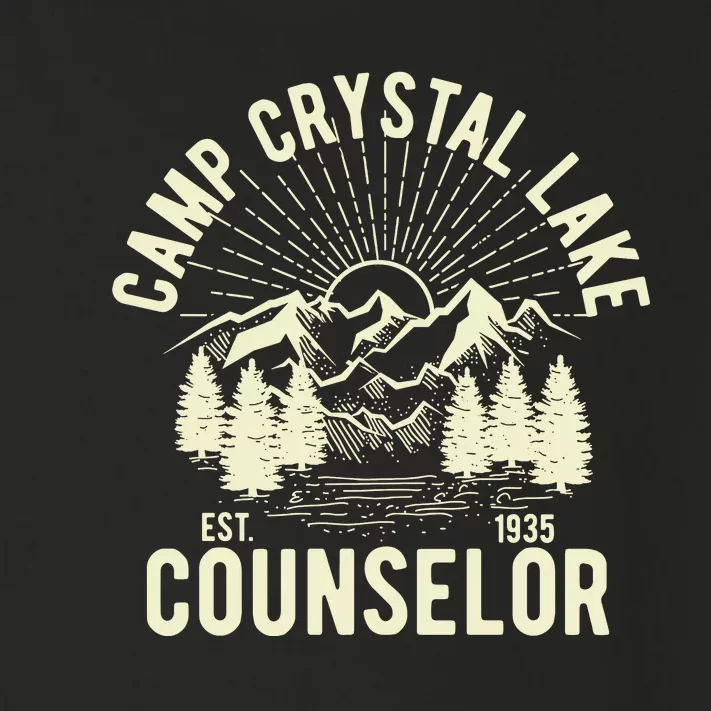 Camp Crystal Lake Counselor Graphic Toddler Long Sleeve Shirt