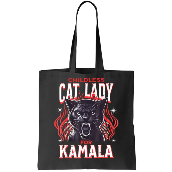 Childless Cat Ladies Against Fascism Tote Bag