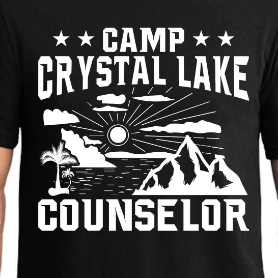 Camp Crystal Lake Counselor Graphic Pajama Set