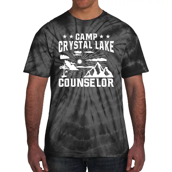 Camp Crystal Lake Counselor Graphic Tie-Dye T-Shirt