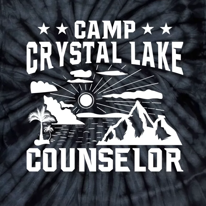 Camp Crystal Lake Counselor Graphic Tie-Dye T-Shirt