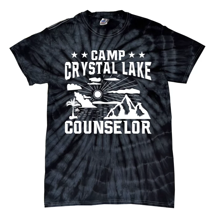 Camp Crystal Lake Counselor Graphic Tie-Dye T-Shirt