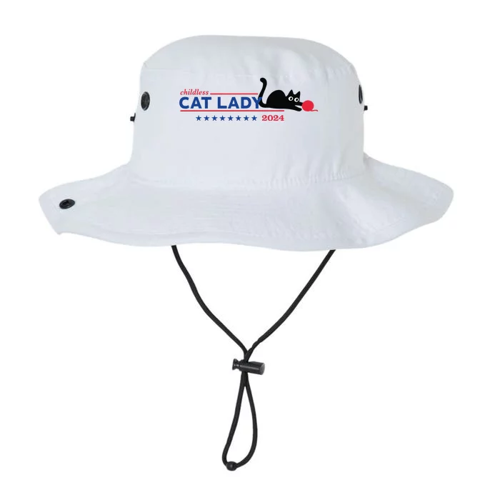 Childless Cat Lady Voting Election 2024 Usa Gift Legacy Cool Fit Booney Bucket Hat