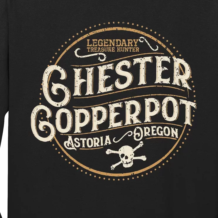 Chester Copperpot Legendary Treasure Hunter Long Sleeve Shirt