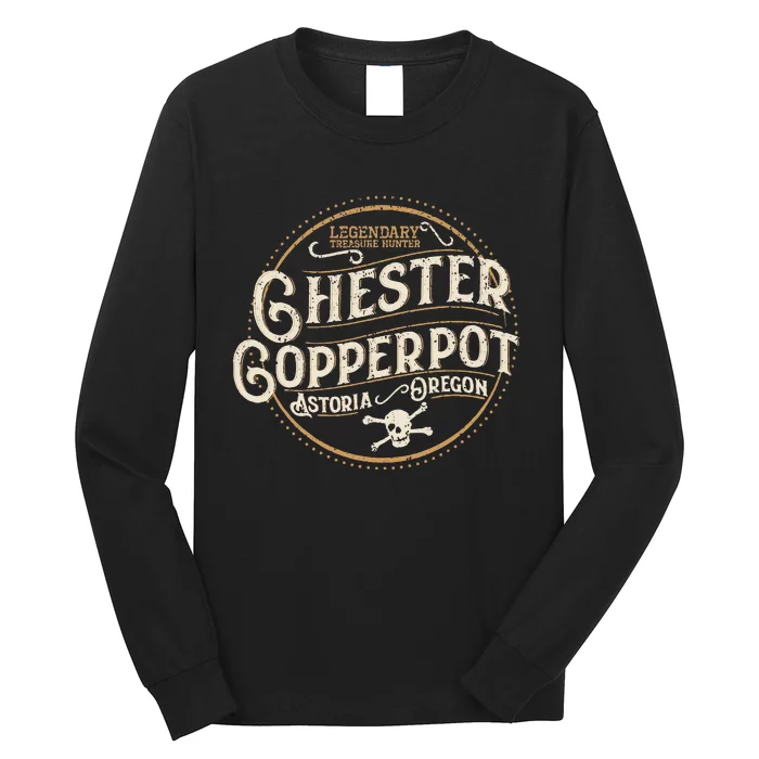 Chester Copperpot Legendary Treasure Hunter Long Sleeve Shirt