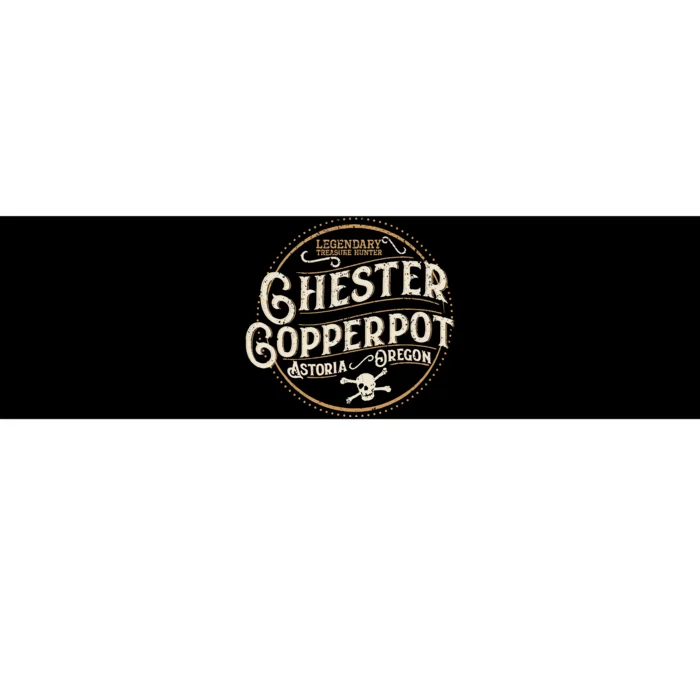 Chester Copperpot Legendary Treasure Hunter Bumper Sticker