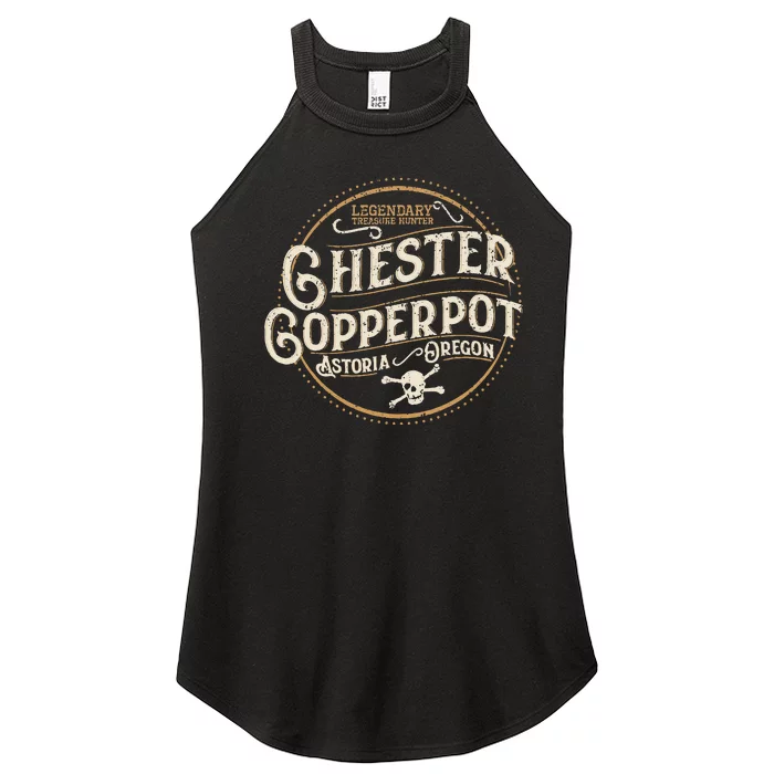 Chester Copperpot Legendary Treasure Hunter Women’s Perfect Tri Rocker Tank