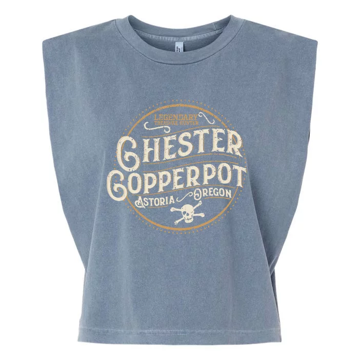 Chester Copperpot Legendary Treasure Hunter Garment-Dyed Women's Muscle Tee