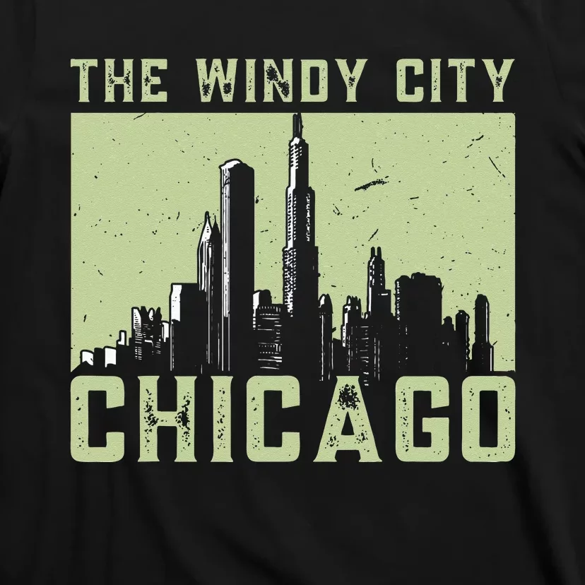 Chicago City Lover The Windy City Chicago T-Shirt