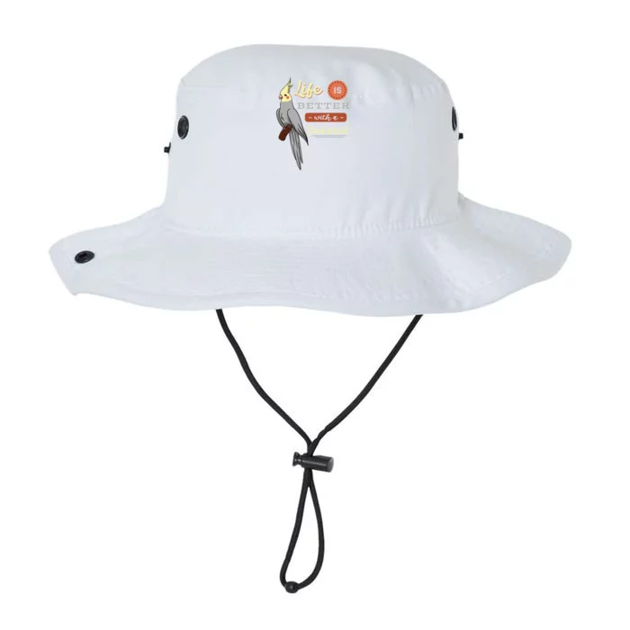 Cockatiel Cockatoo Lutino Quarrion Parrot Tiel Weiro Bird Great Gift Legacy Cool Fit Booney Bucket Hat