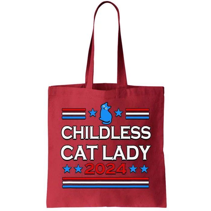 Childless Cat Lady 2024 Tote Bag