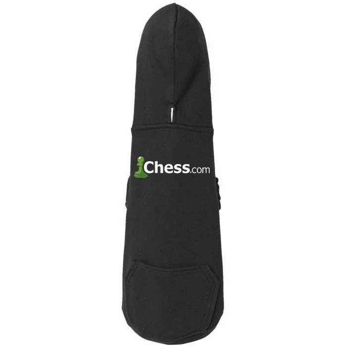 Chess.com Classic Logo Online Chess Site Fan Doggie 3-End Fleece Hoodie