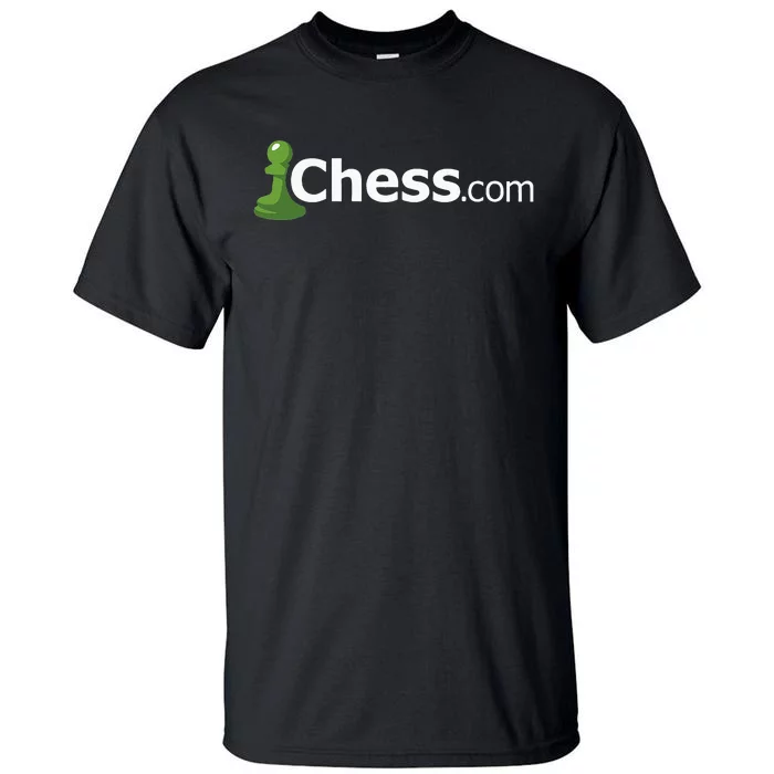 Chess.com Classic Logo Online Chess Site Fan Tall T-Shirt