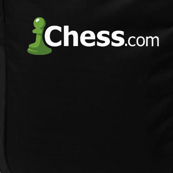 Chess.com Classic Logo Online Chess Site Fan Impact Tech Backpack