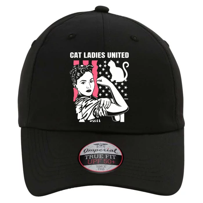 Childless Cat Lady For Cat Mom Women Cat Ladies Kamala Harris 2024 The Original Performance Cap