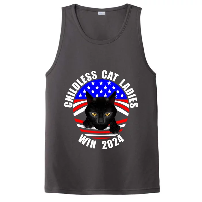 Childless Cat Ladies Vote Childless Cat Ladies Win 2024 Performance Tank