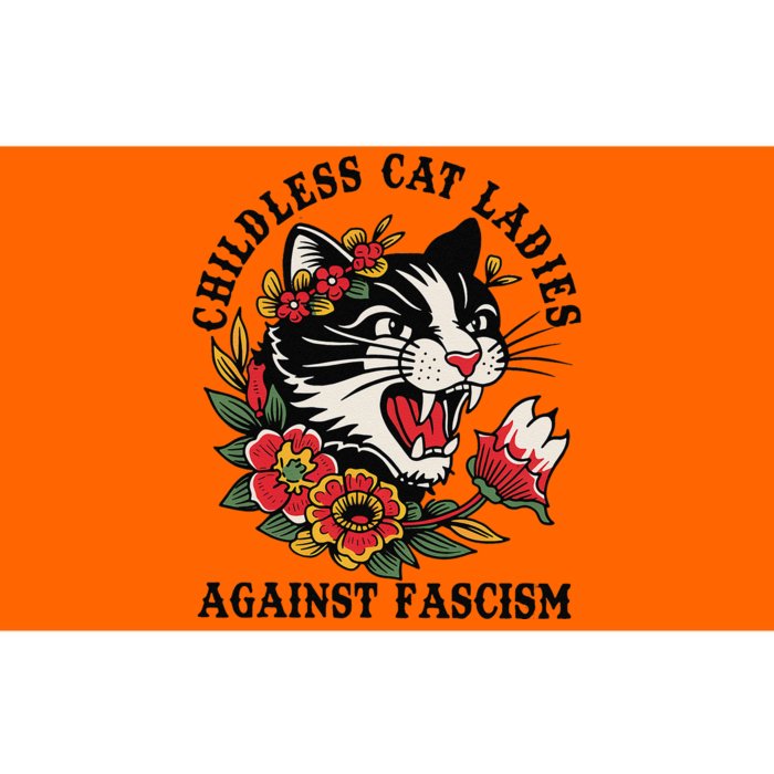 Childless Cat Ladies Against Fascism Feminist Bumper Sticker