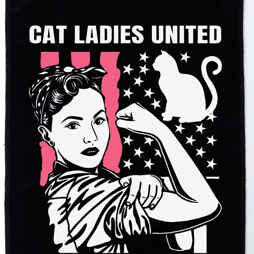 Childless Cat Lady For Cat Mom Women Cat Ladies Gift Platinum Collection Golf Towel