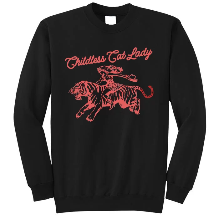 Childless Cat Lady Kamala Sweatshirt