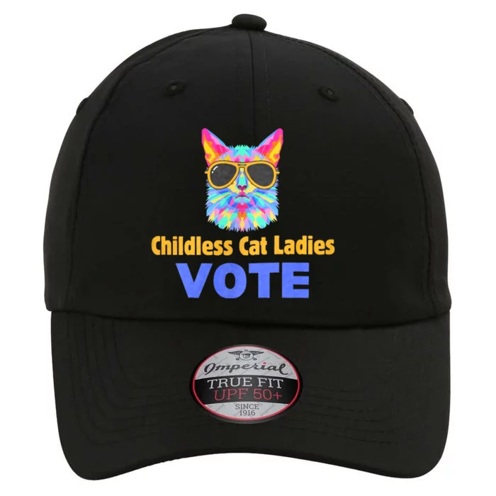 Childless Cat Ladies Vote Blue The Original Performance Cap