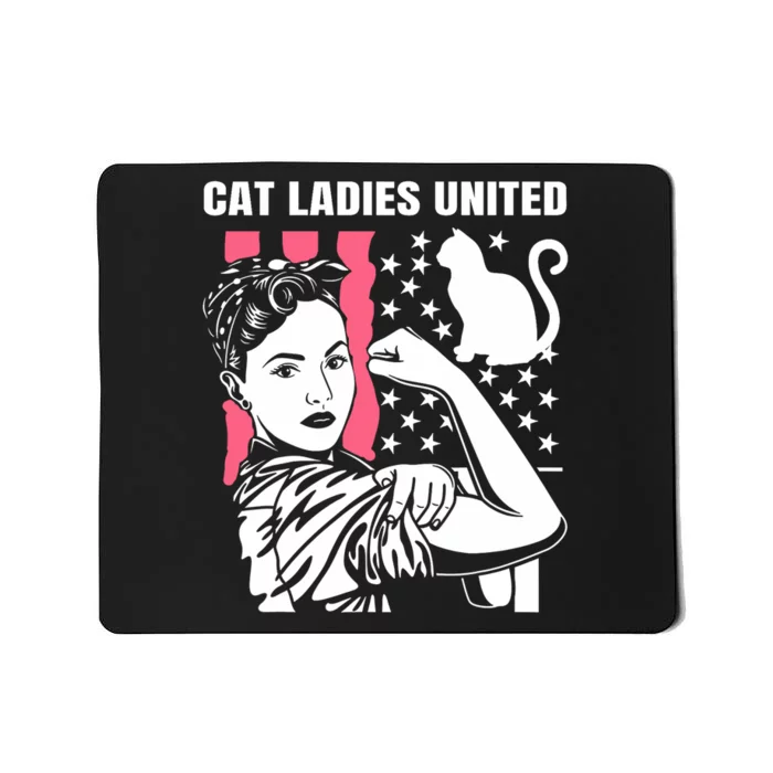 Childless Cat Lady For Cat Mom Women Cat Ladies Mousepad