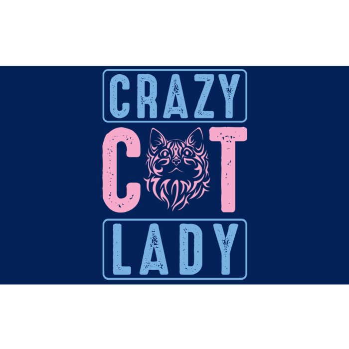 Crazy Cat Lady Bumper Sticker