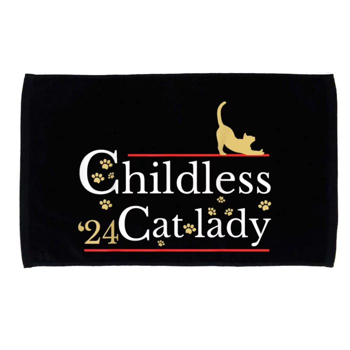 Childless Cat Lady For President Microfiber Hand Towel