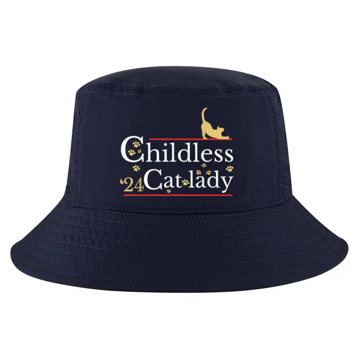 Childless Cat Lady For President Cool Comfort Performance Bucket Hat