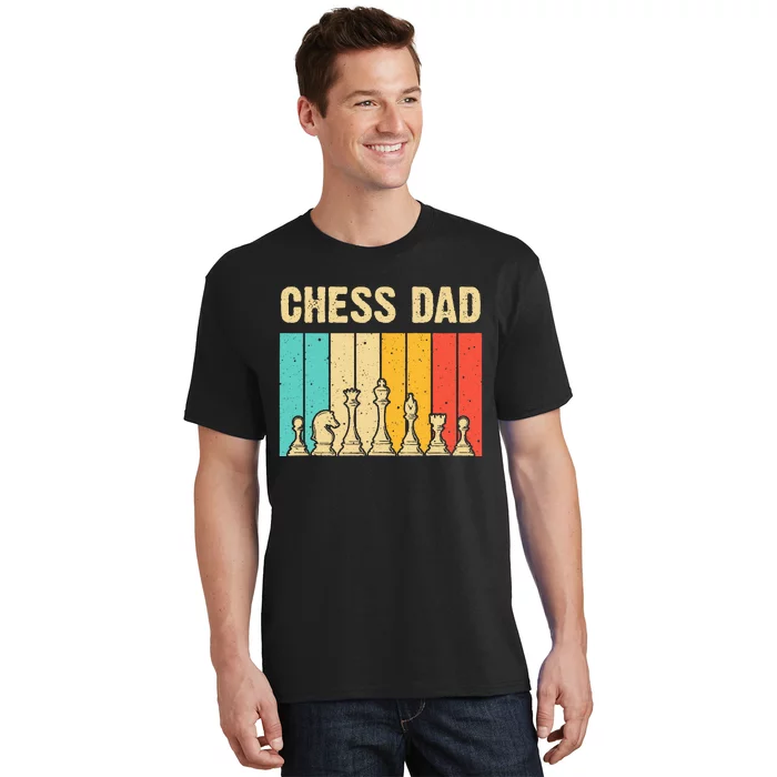 Cool Chess Lover Art For Dad Father Novelty Chess Player T-Shirt