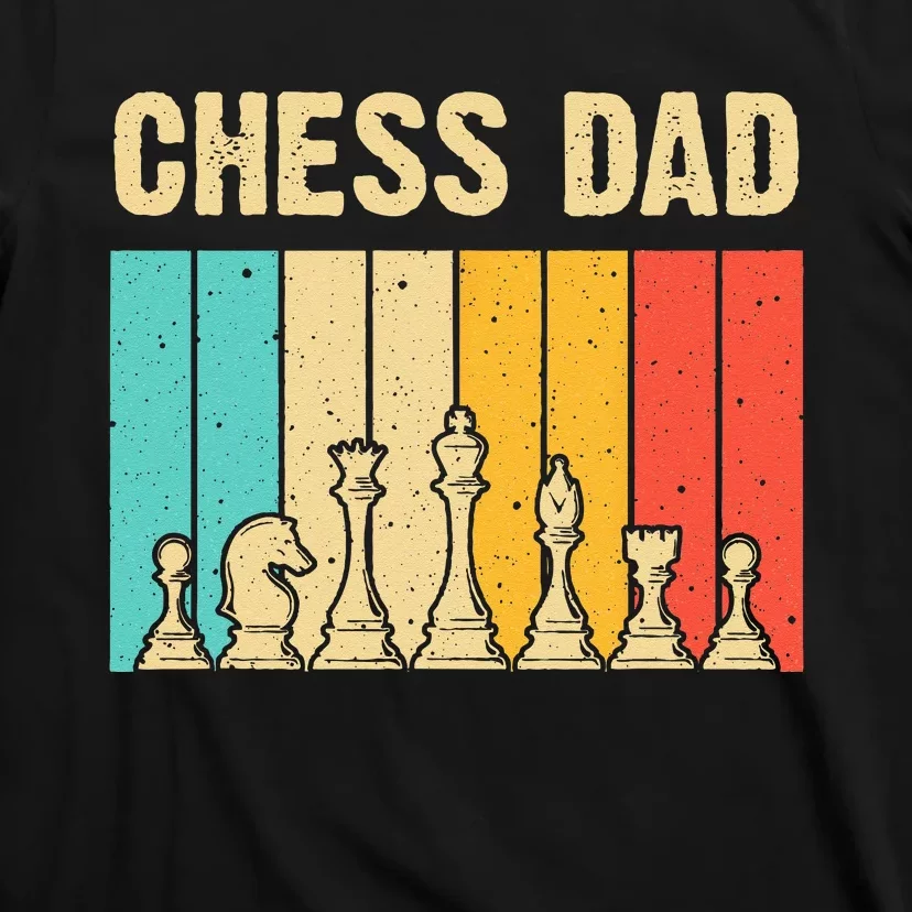 Cool Chess Lover Art For Dad Father Novelty Chess Player T-Shirt