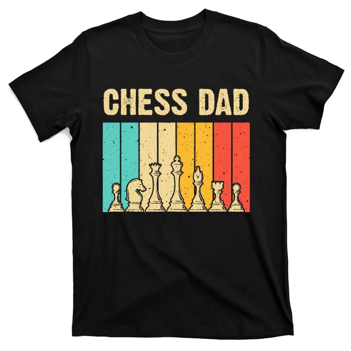 Cool Chess Lover Art For Dad Father Novelty Chess Player T-Shirt