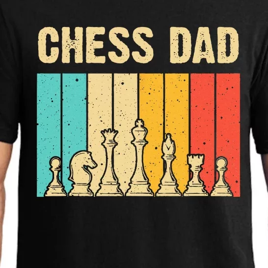 Cool Chess Lover Art For Dad Father Novelty Chess Player Pajama Set