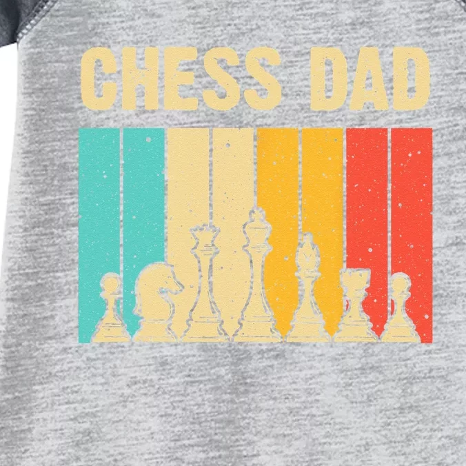 Cool Chess Lover Art For Dad Father Novelty Chess Player Infant Baby Jersey Bodysuit