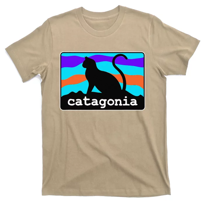 CATAGONIA Cat Lover Funny Feline Kitty Kitten Cats Catagonia T-Shirt