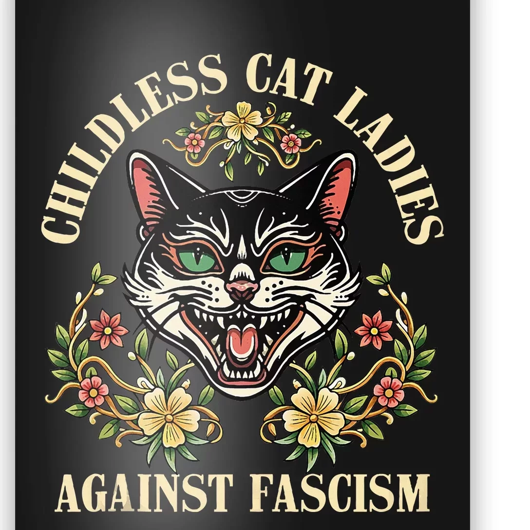 Childless Cat Ladies Against Fascism Poster